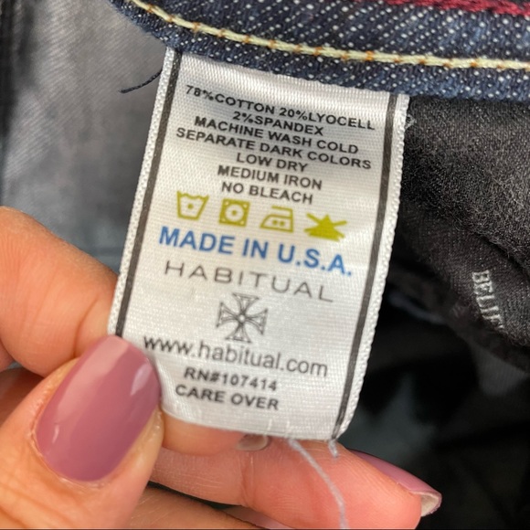 NWOT Habitual Boot Cut Denim Jeans - Picture 4 of 8